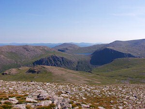 Picture of a view in the Cairngorm mountains