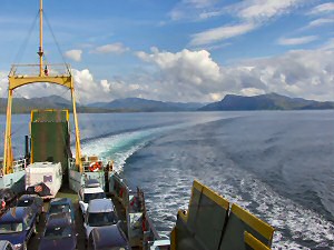 Picture from the ferry crossing