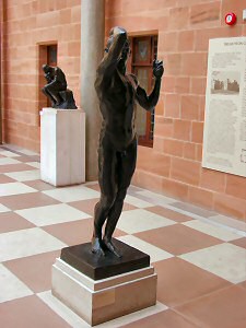 Picture of sculptures by Rodin