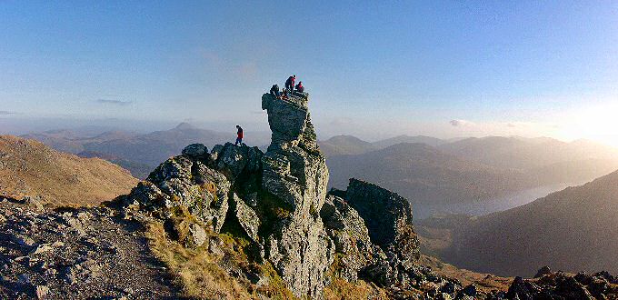 Picture of the summit of The Cobbler