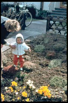 Picture of Armin with some spring flowers