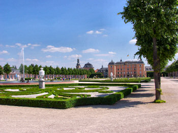 Picture of the Schlossgarten Schwetzingen