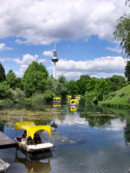 Picture of a view in the Luisengarten