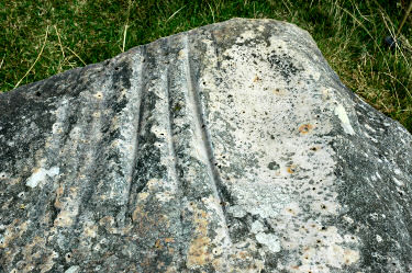 Picture of a stone used to sharpen tools