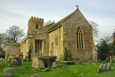 Picture of the church in Ogbourne St George