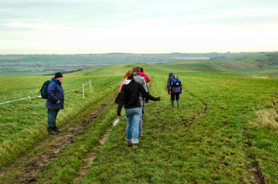 Picture of a group of walkers